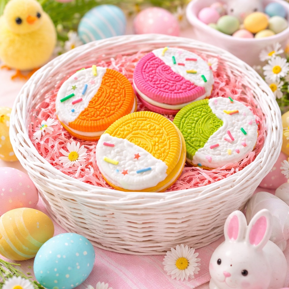 ⤵️🆕 Handmade Fake Easter Spring cookies | Spring Days Easter decor